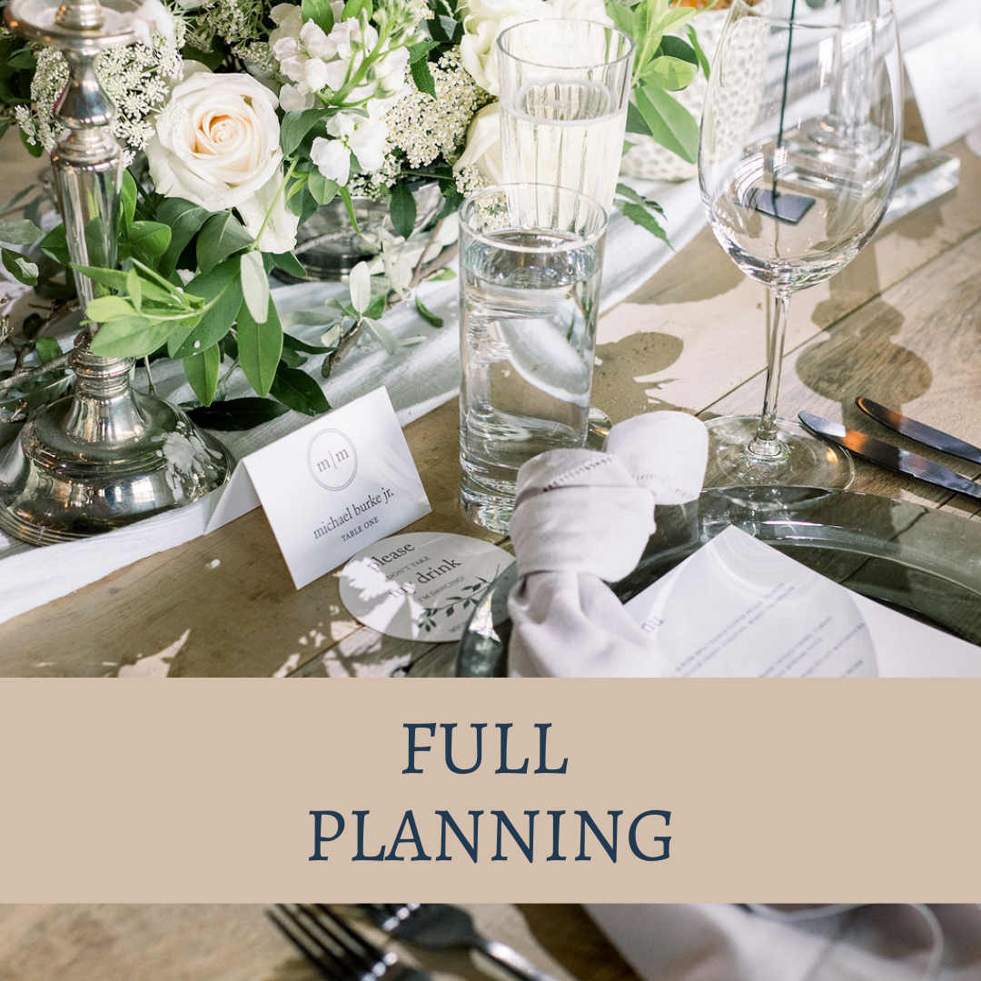 Full Planning Wedding Planning Services