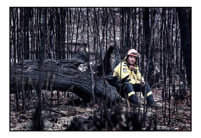 Portrait of Colin Munro. Burrawang RFS. Legend. Meryla state forest. #firefighter #nswfires #portraitphotography #rfsfirefighter #ruralfireservice #shac_robertson #merylaforest #enviromentalportrait