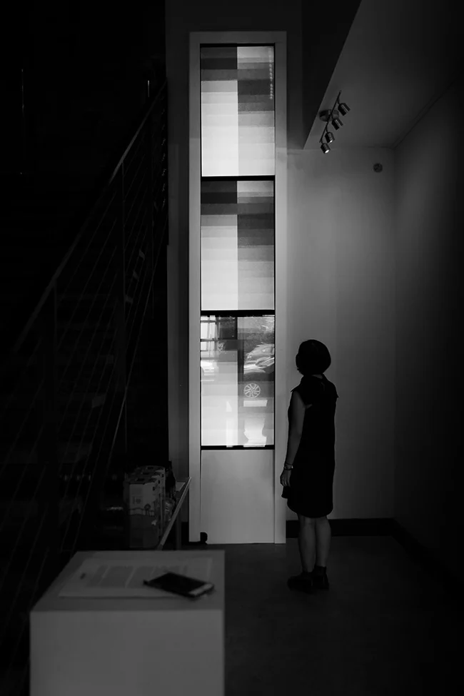 Super Light as Video Tower Installation