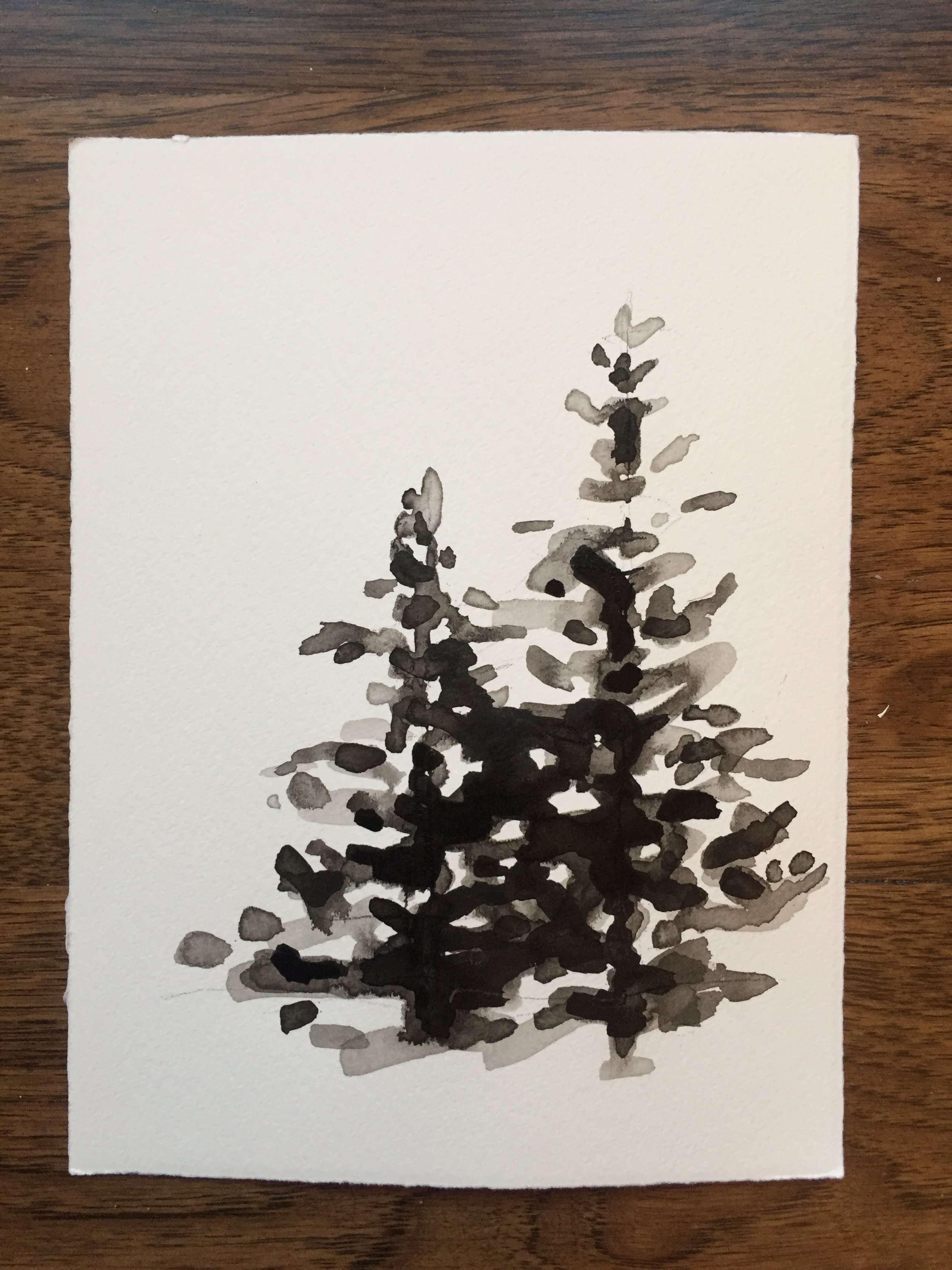 Inky Evergreen III