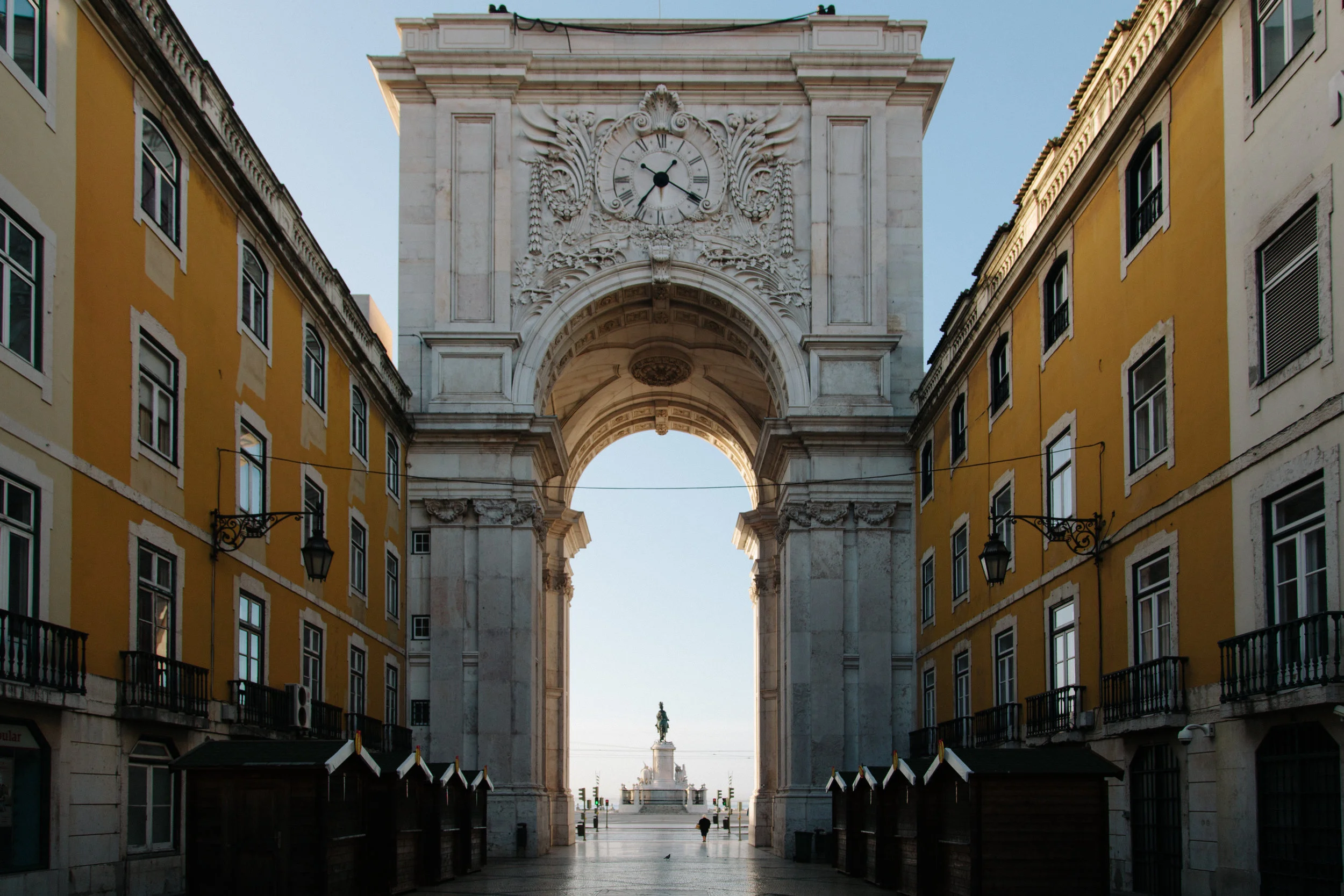 Rue De Agusta - Entrance to the main square