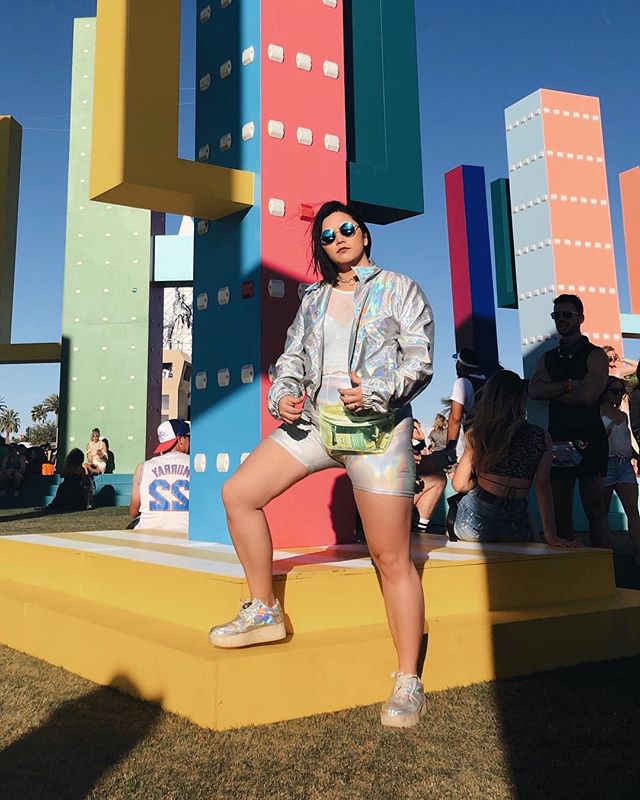 ZETUS A PETUS 🚀|| today&rsquo;s @coachella look inspired by Zenon girl of the 21st century 😂 wearing @americanapparel festival collection #jbarrstyles #coachella