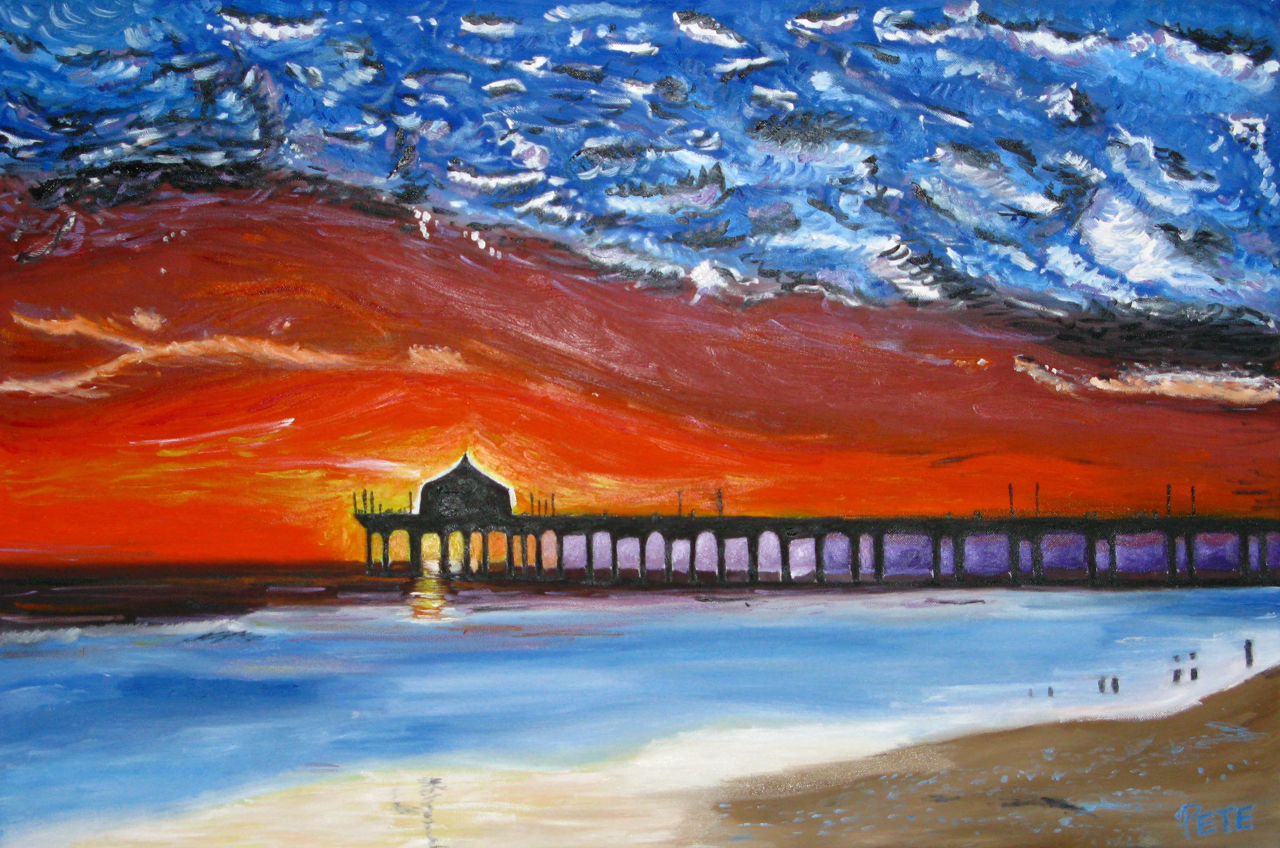 sunset in manhattan beach.jpg