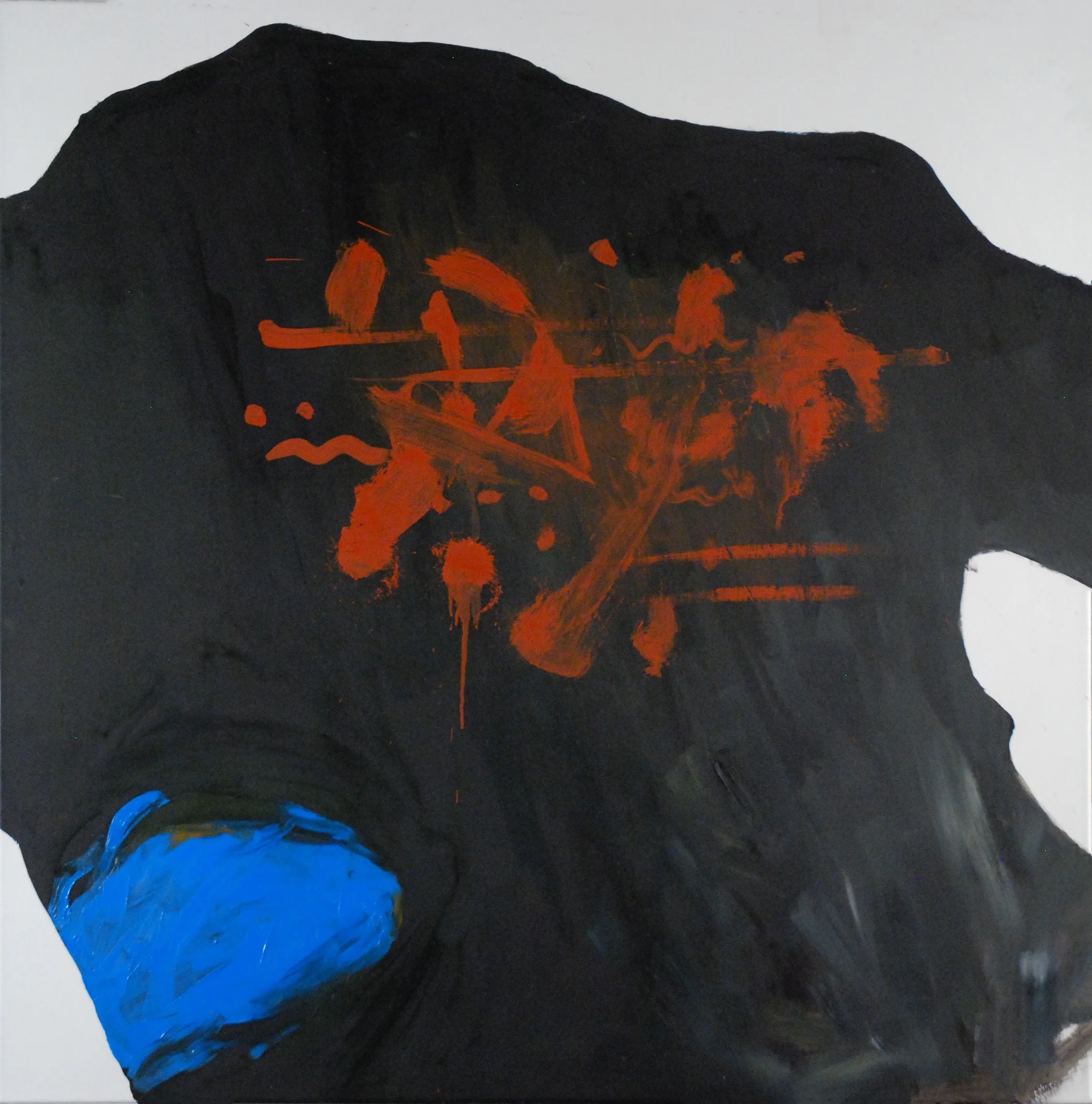 Nature - Huile sur toile  100x100 cm