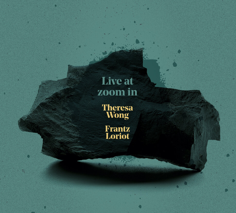  creative sources - March 2020 Theresa Wong - cello, voice Frantz Loriot, viola   Live at Zoom In  is a recording of a performance by Frantz Loriot and Theresa Wong at the 2017 Zoom In Festival in Bern, Switzerland. The duo's improvisations unfold in