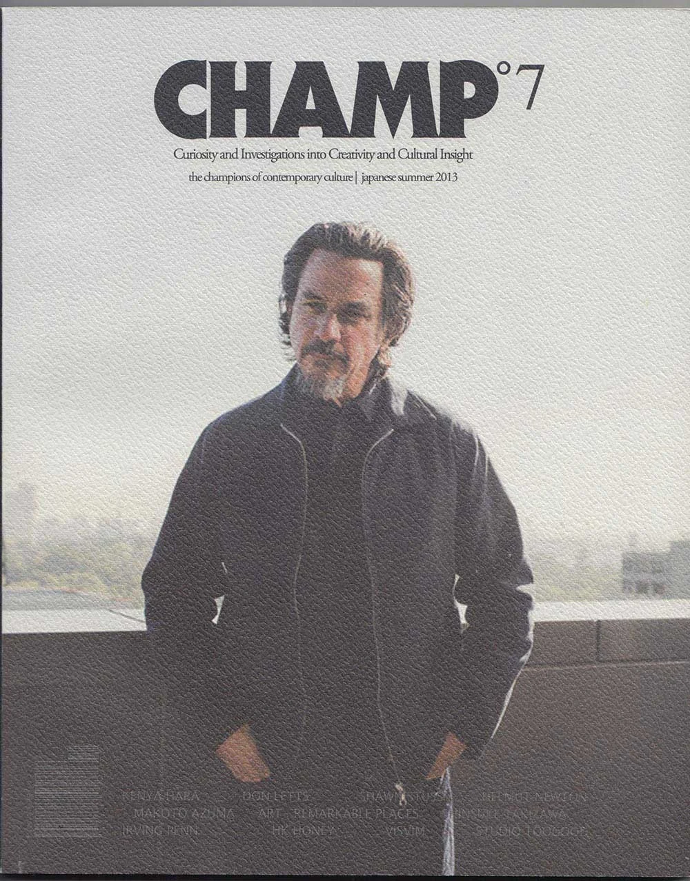 Ala Champ Magazine Issue 7 Curiosity and Investigations into Creativity and Cultural Insight. It is published twice a year from London and Tokyo, with Paris, New York, Hong Kong, Melbourne, Sydney & Singapore correspondents. Artist Series Buy online here