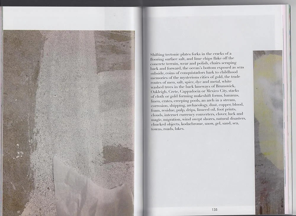 Explaining Roads, a town, a distant lake, 2013 Text by Christopher LG Hill