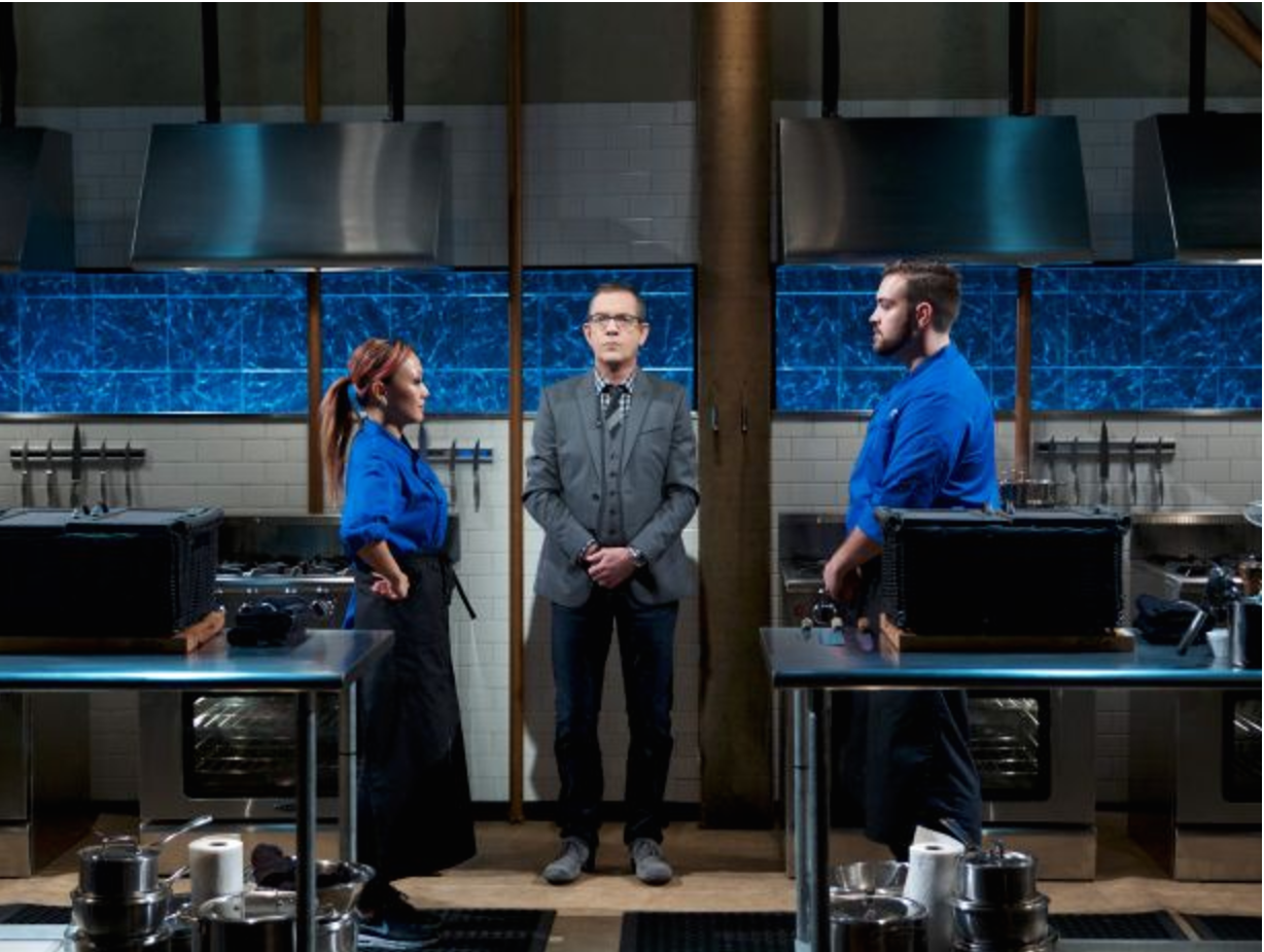 Last round to determine the winner. Photo credit: Food Network Blog 