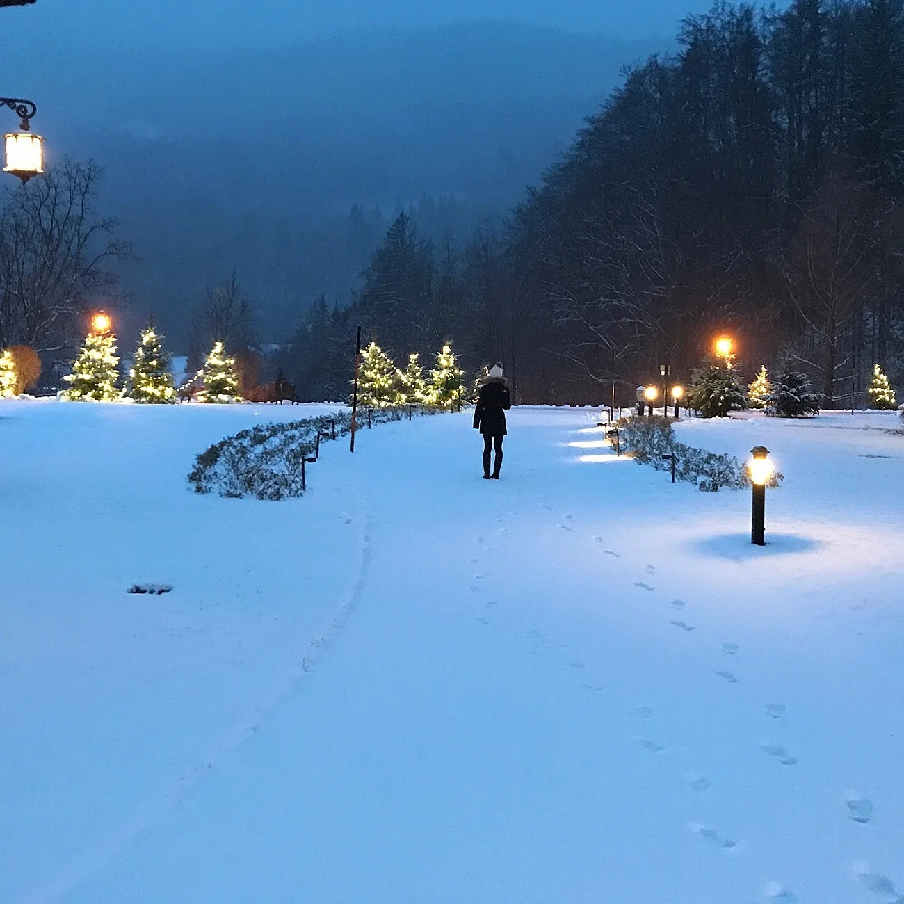 Exploring the property super early means you get the whole place to yourself.