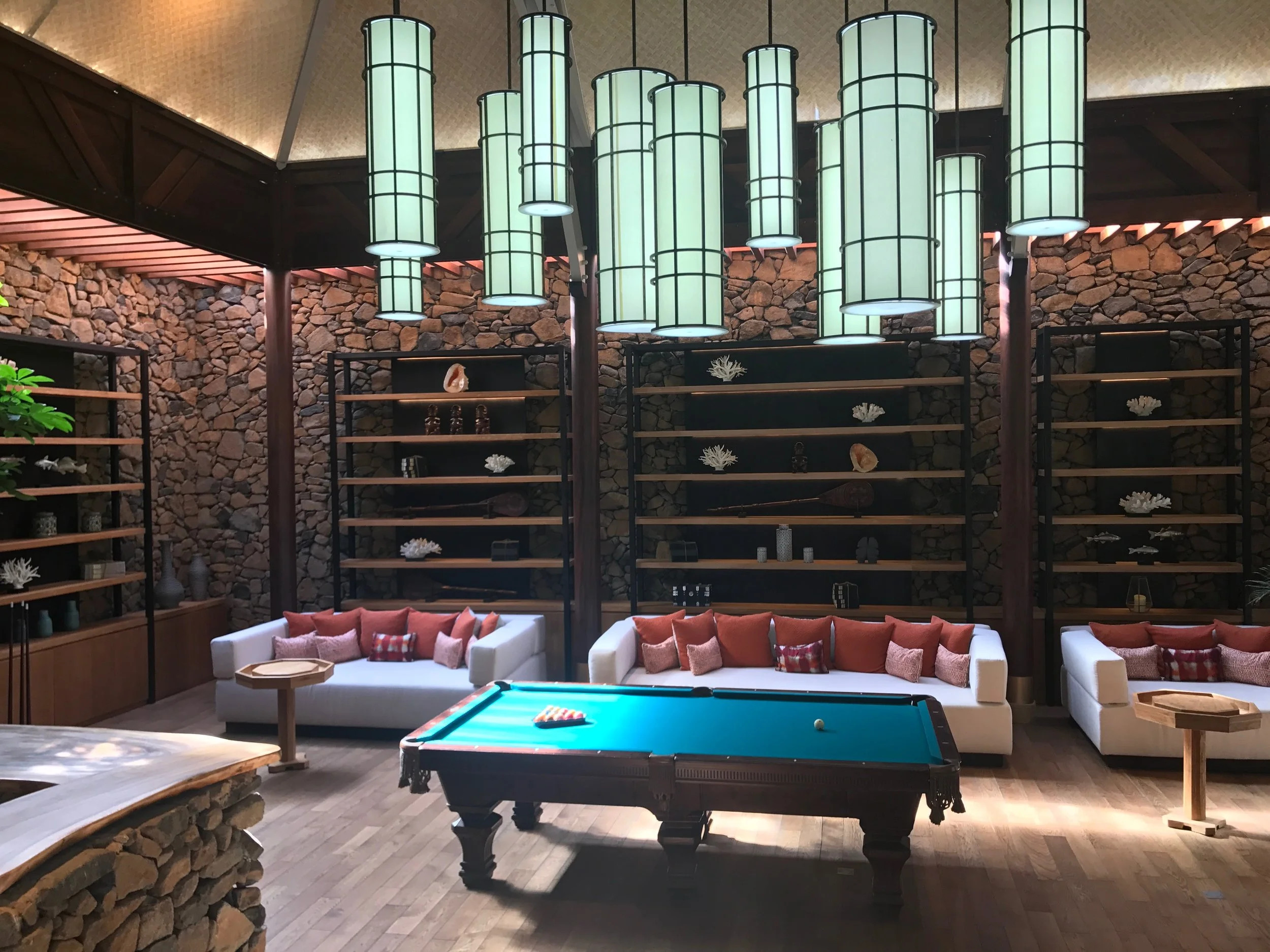 Modern open spaces for you to play games in when you want to escape the heat