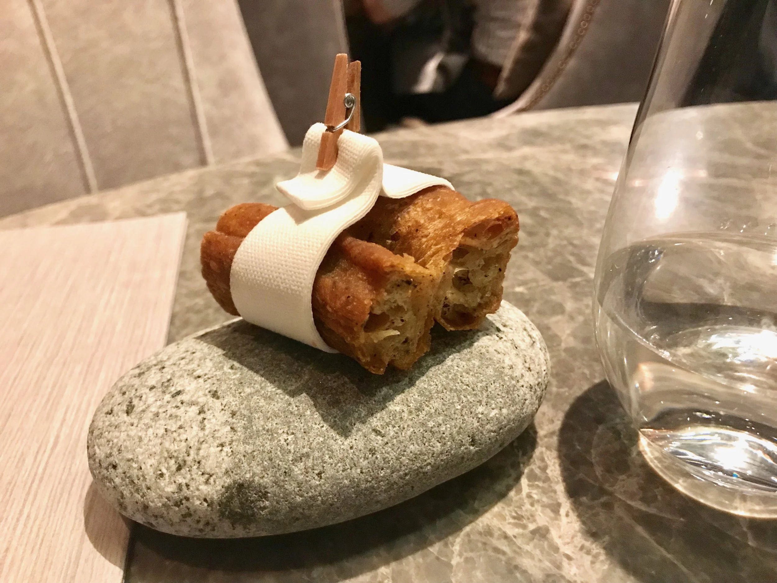 Bread Course: Fried Truffle Yuotao