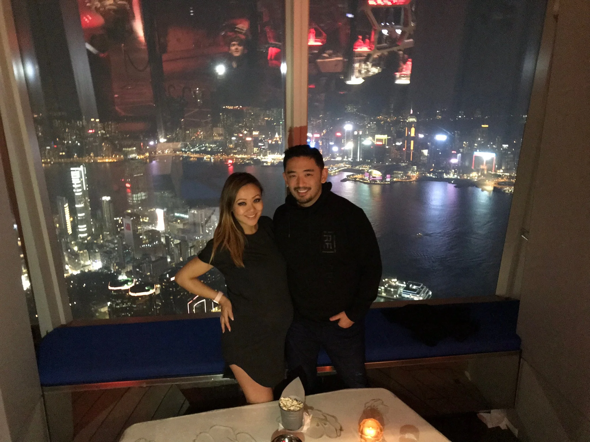 Opt to sit inside or sit outside on their rooftop terrace where you can enjoy the HK Skyline. 