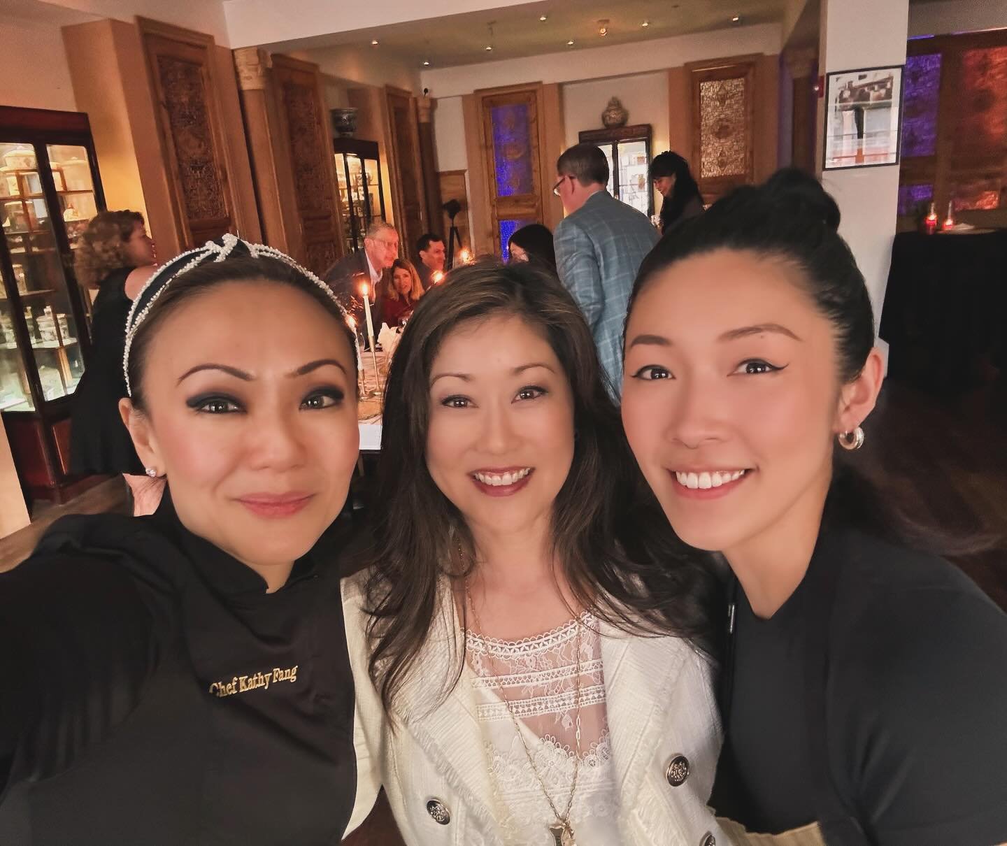 Last night&rsquo;s special dinner for Kristi Yamaguchi&rsquo;s @alwaysdream at @fangrestaurantsf - @kristanakamura x @chefkathyfang collaborated on a menu centered around Asian food and our love for cuisines around the Mediterranean Sea. #chefstable 