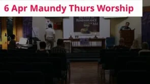6 Apr 2023 Maundy Thurs MPC Worship