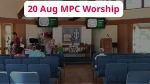 20 August 2023 MPC Worship