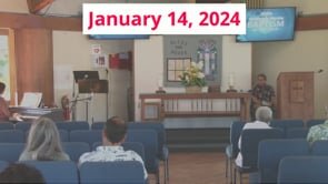 14 January 2024 Worship