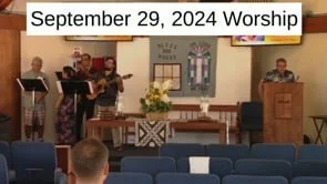 29 September 2024 Worship