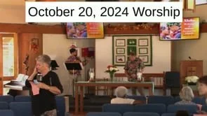 20 October 2024 Worship