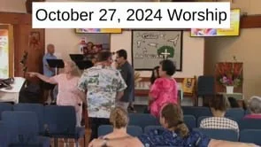 27 October 2024 Worship