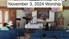 3 November 2024 Worship