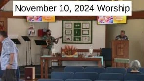 10 November 2024 Worship