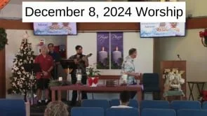 8 December 2024 Worship