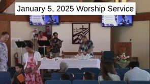5 January 2025 Worship