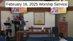 16 February 2025 Worship