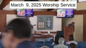 9 March 2025 Worship