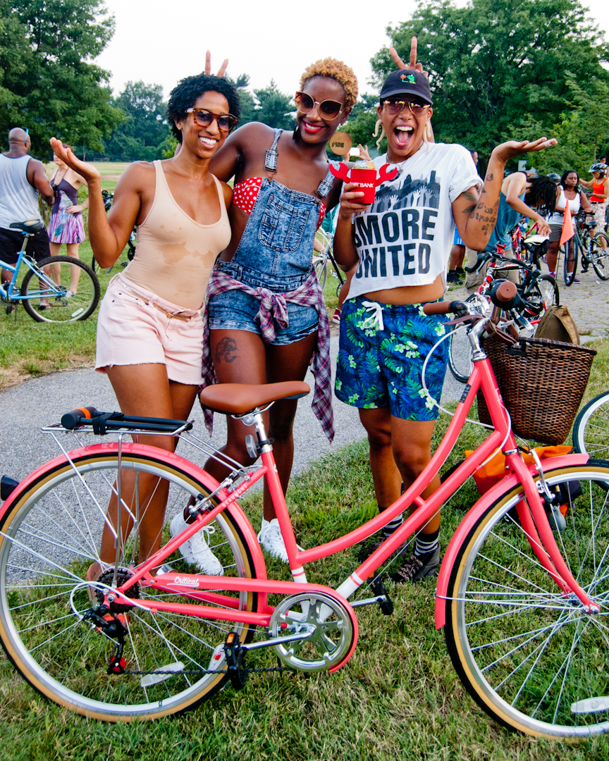 "I like Baltimore because it's something other than going to the bar. I like the community and the reaction of people as we ride through the neighborhoods. Great way for different people to go to different communities in Baltimore, to breaking those barriers. Once you remove that fear, it starts to feel more like home."