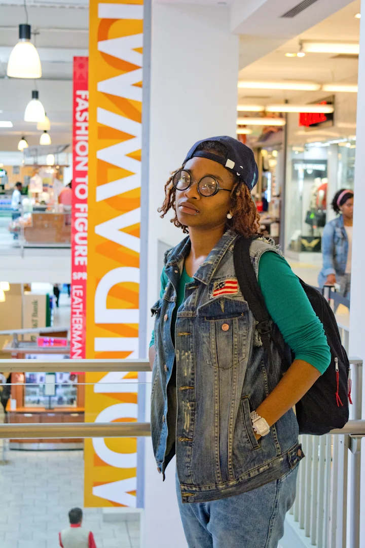 "Basically my day here I come here when I'm looking for something quick. Mondawmin has a big variety of everything. I'm comfortable and I don't have to worry that someone's gonna follow me or worry that I'm gonna steal something. Whatever I'm looking for I can find here and it's comfortable."