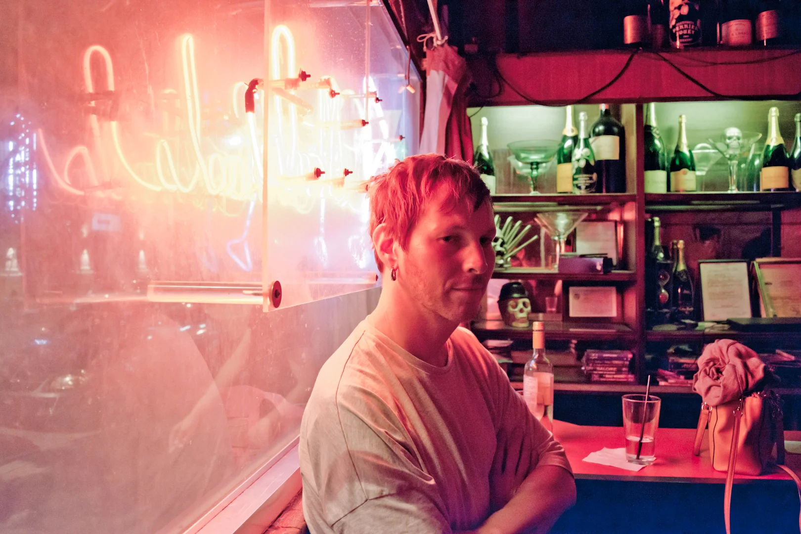 "I'm gonna talk about Club Charles and why I'm here. I've just been hanging out here for... 17 years. I'm sad to hear that it's closing. Outcasts and weirdos... where else would you go?"