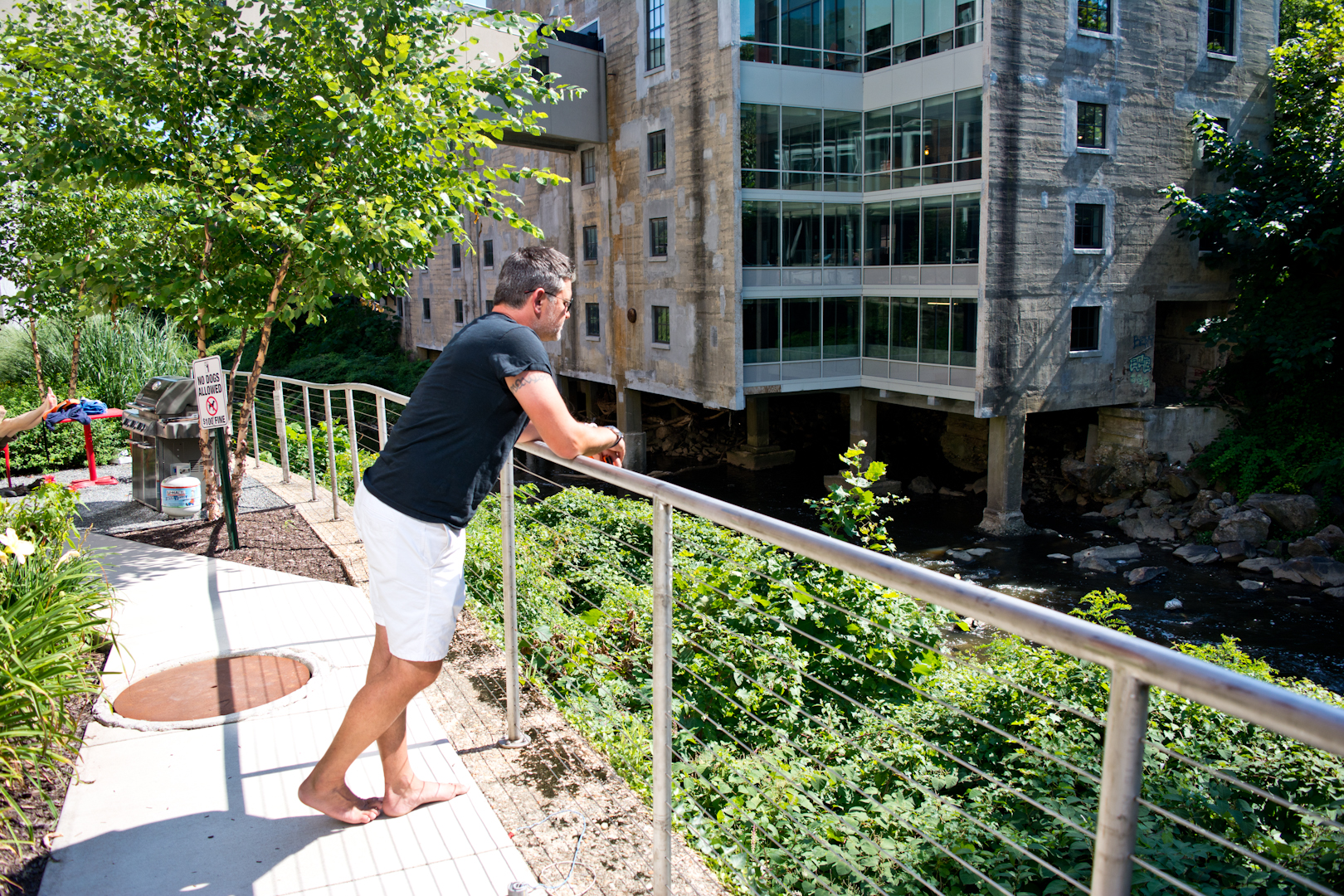"My daughter is in town from the UK. What I'm doing today is drinking a lot of beer and then I'll go to the Ravens Stadium and then watch the fireworks and then grill up some food. Because Sundays are for the pool!"