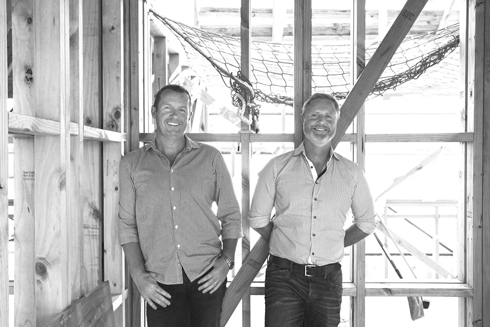 Scott Harris and Vincent Sanders, directors of My Build Sorted.