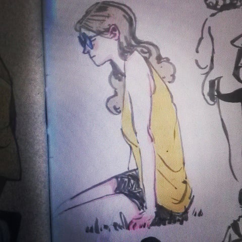 two years ago. summer. lake. 
#old #sketch
