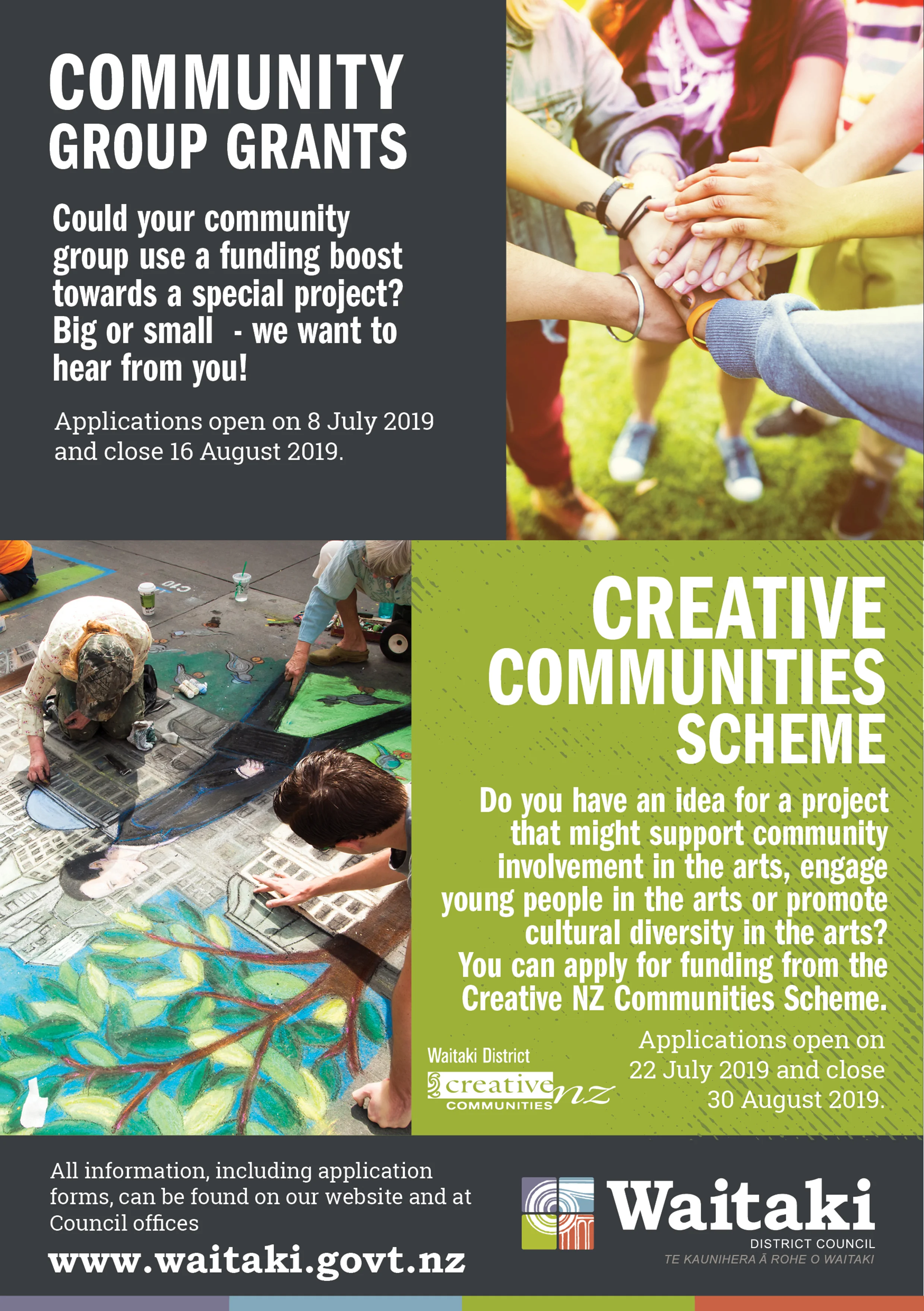 2019 general Community grants Kurow Bugle advert.jpg