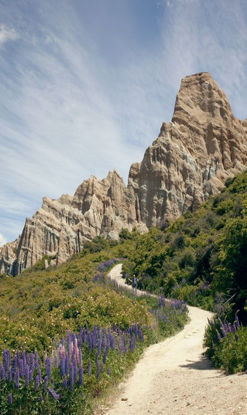 Up the Valley - Clay Cliffs