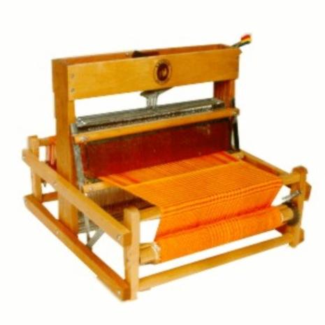 Harris 4 shaft table loom - this is the type of loom used for these workshops