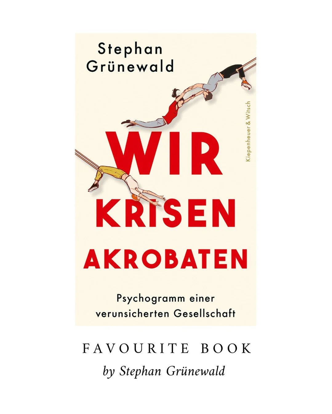 &bdquo;Wir Krisenakrobaten&ldquo; hei&szlig;t Stephan Gr&uuml;newalds gelungene, psychologische Analyse der Gegenwart. Werden wir es gemeinsam schaffen, durch Zeiten des Umbruchs zu jonglieren? 🤹🏻&zwj;♀️ ⁠
⁠
Es ist Zeit f&uuml;r neue Verbundenheit 