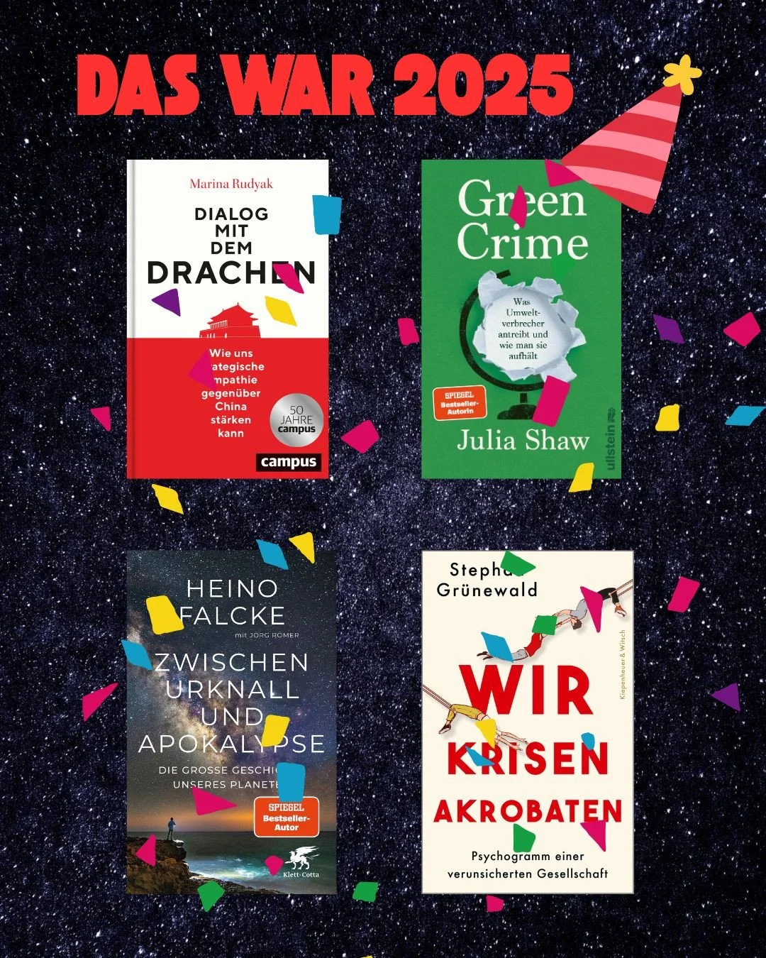 Ich w&uuml;nsche Euch frohe Weihnachten 🌟 &amp; ein rundum gl&uuml;ckliches 2026 💕🎆💕⁠
Kommt n&auml;chsten August zum EKEN&Auml;S DIALOG-Festival in S&uuml;dfinnland am Meer 🌊 und trefft Bestsellerautor:innen aus Deutschland und Finnland 📚 unter