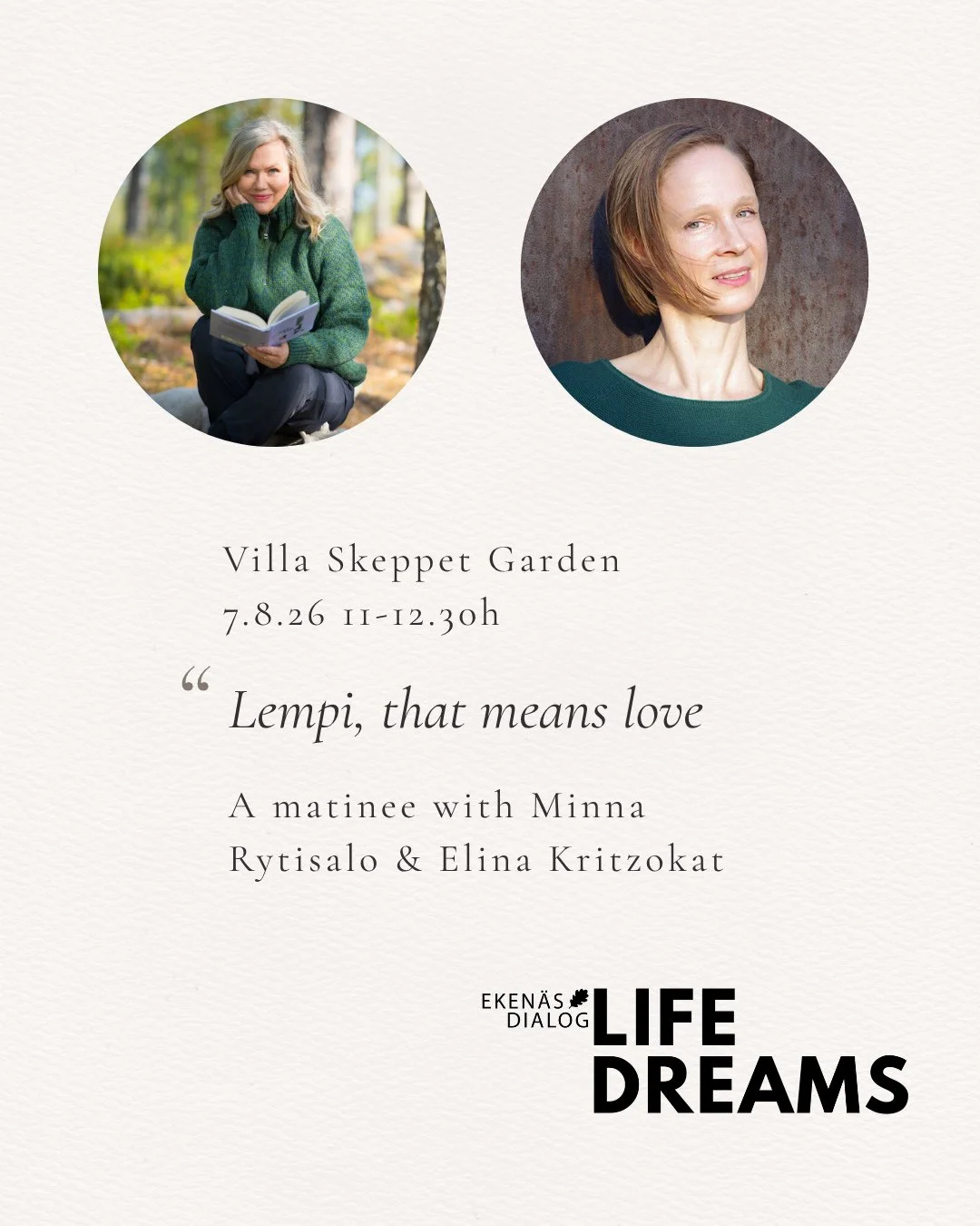The award-winning debut novel by Lapland-born author Minna Rytisalo &bdquo;Lempi&ldquo; tells not only of a great love, but also of the historical ties between Finland and Germany during the Second World War. &bdquo;Jenny Hill&ldquo; is her second no