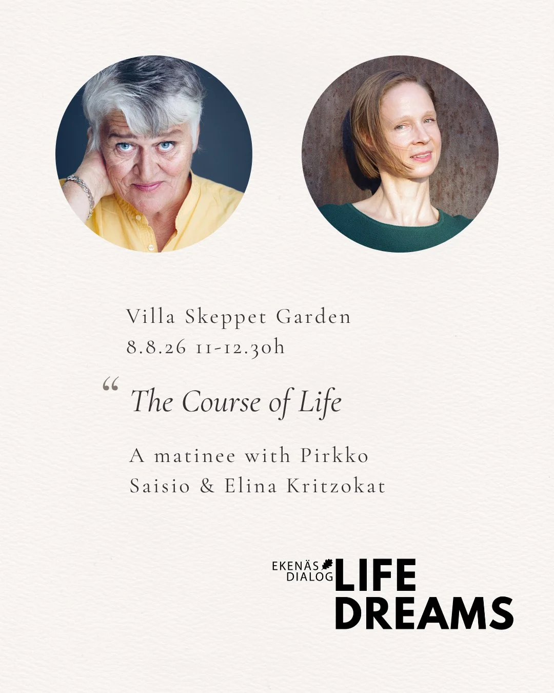 The writer, director and actress Pirkko Saisio is considered Finland&rsquo;s best living author. Her autofictional trilogy was recently translated into German by Elina Kritzokat: &bdquo;The lowest common denominator&rdquo; (&bdquo;Pienin yhteinen jae