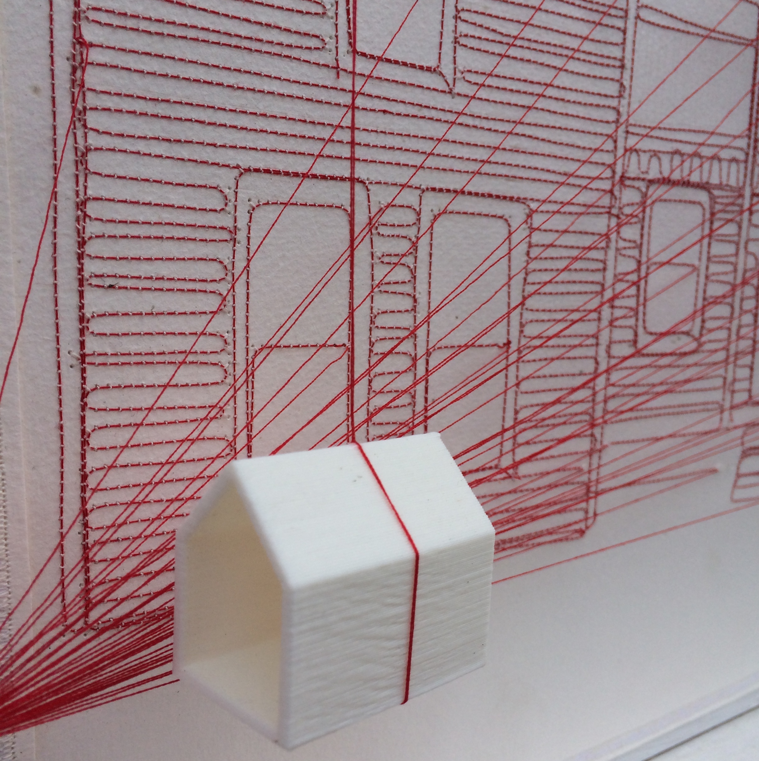 EMBROIDERED WORK BY KATE MEADE