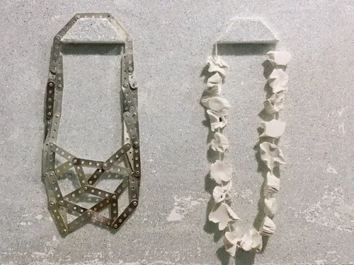 Winner of the Lynne Kosky Jewellery Award – Ice Past, Ice Cut, Ice Remnant by Kirsten Haydon