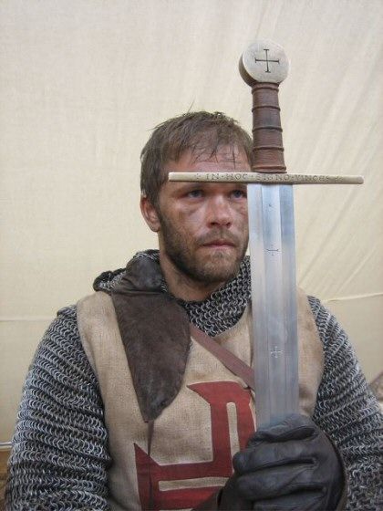From the magnificent movie Arn, the Knight Templar . Image blatantly stolen from the web.