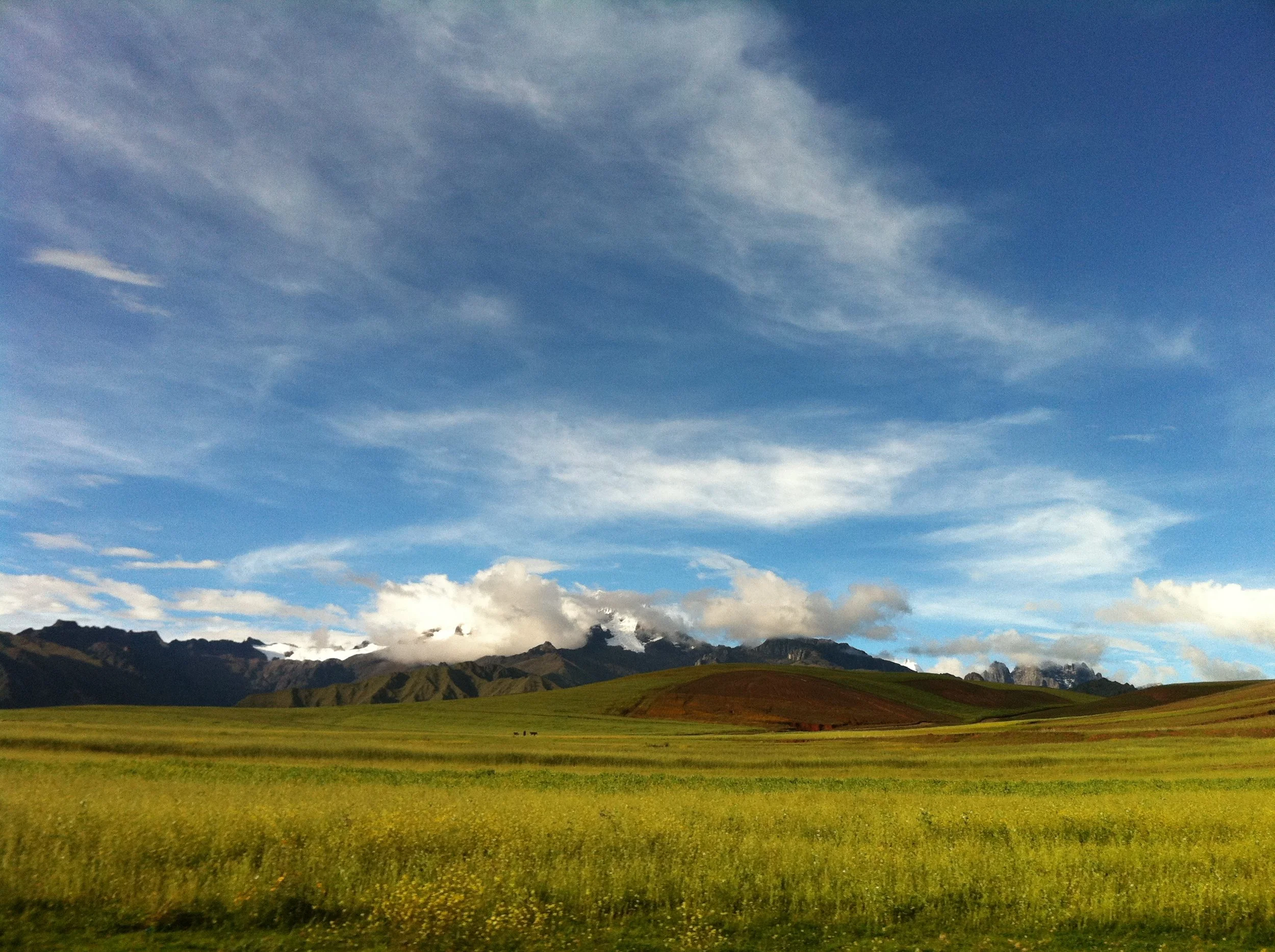 Mountains between Cuzco and the Vilcabamba region.