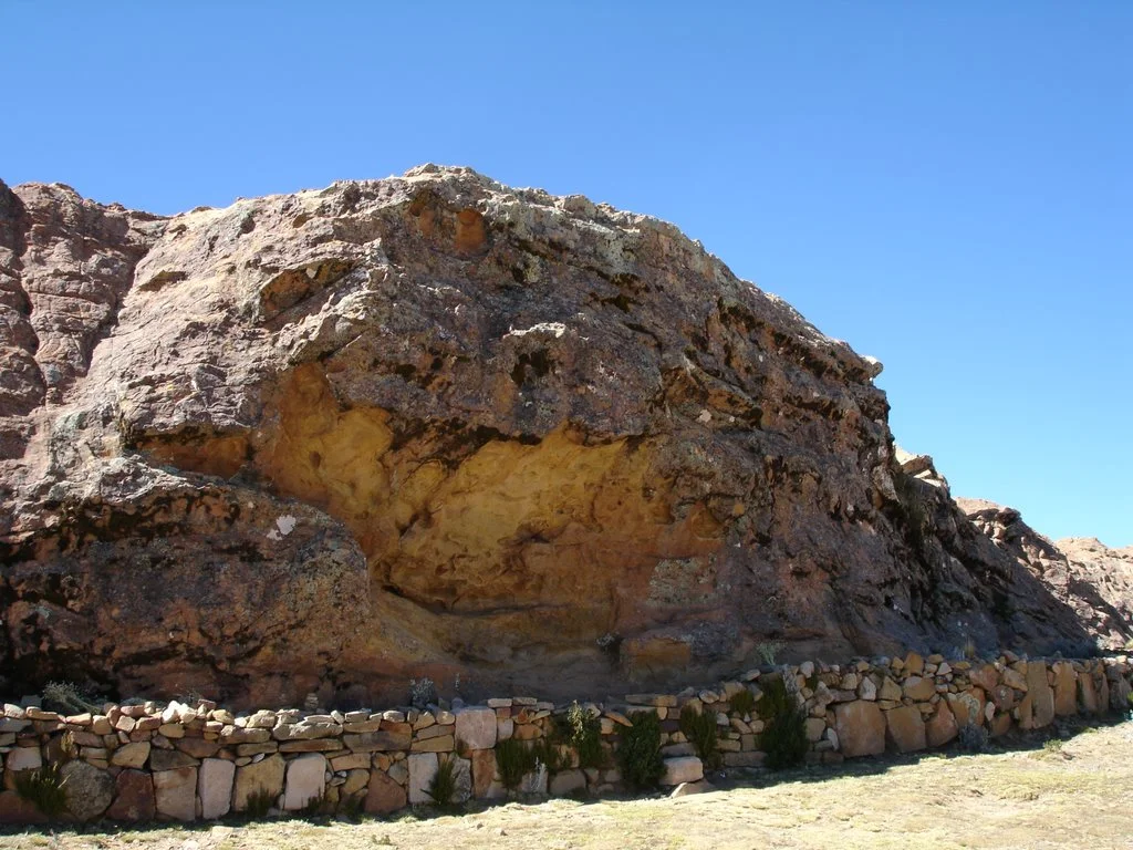 Titi Qala, on the Island of the Sun is one of the Inca's most sacred sited.