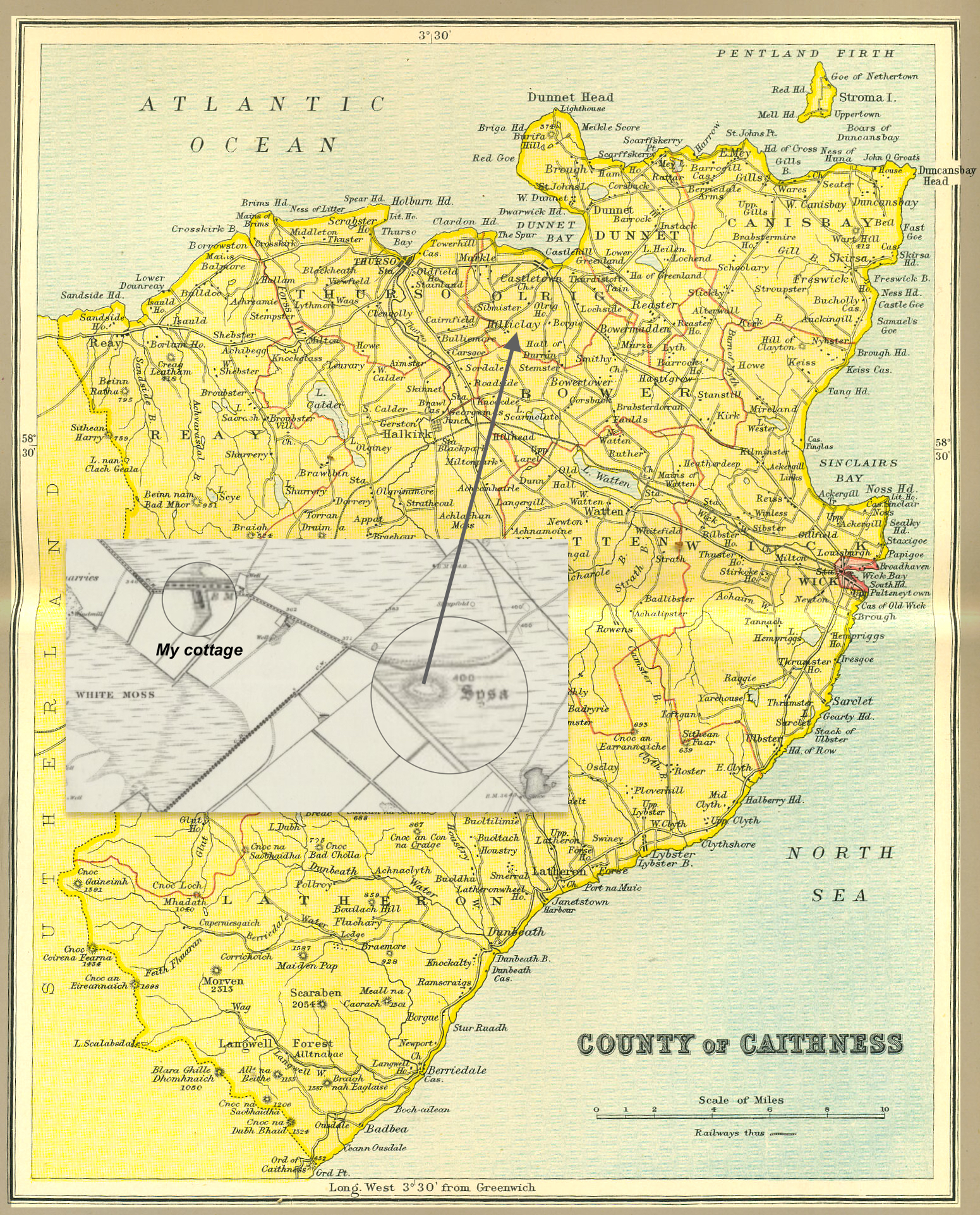 Sysa is located at Ordnance Survey grid reference ND169647.