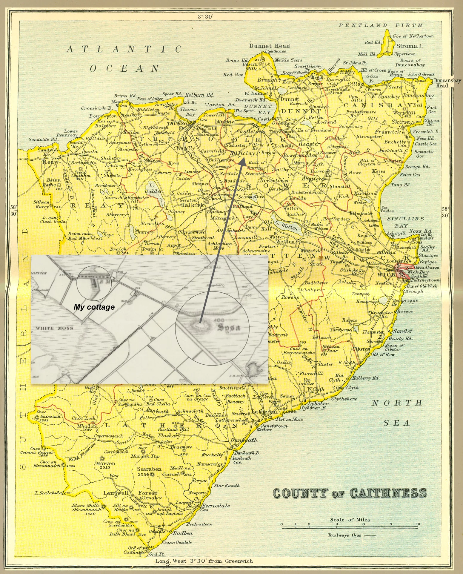 Sysa is located at Ordnance Survey grid reference ND169647.