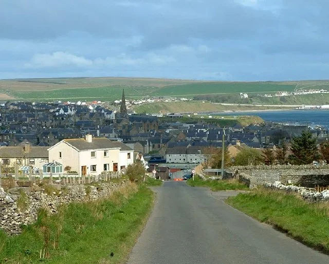 Thurso, Caithness, Scotland, where both Arthur St. Clair and I were raised.